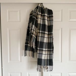 ASOS Oversized Plaid Scarf Wrap